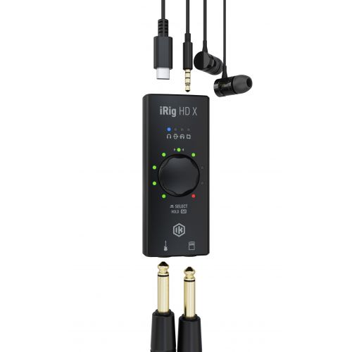 Мобильный гитарный аудиоинтерфейс IK Multimedia iRIG HD X
